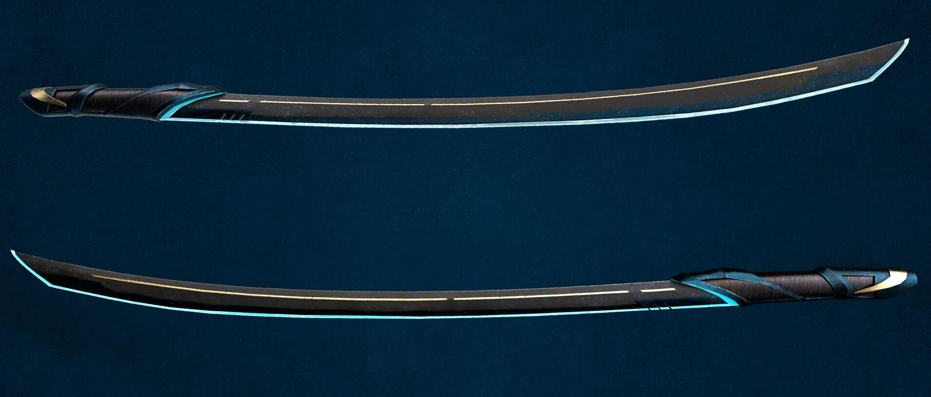 Cyberpunk Samurai Sword